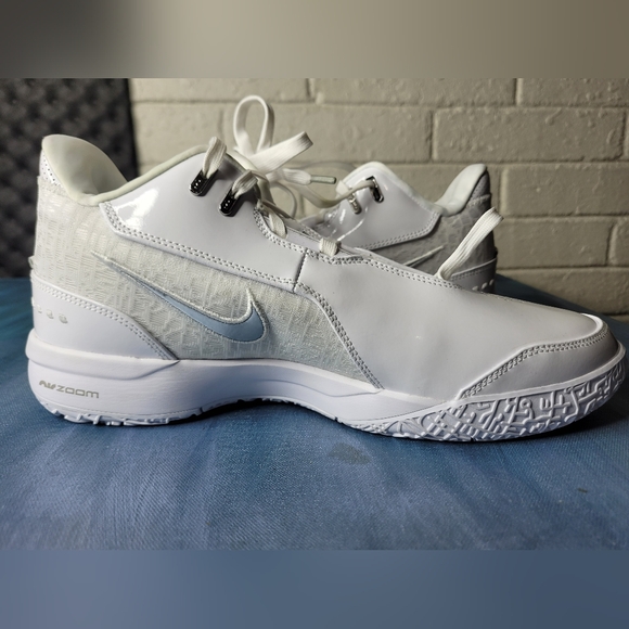 Nike Men's Zoom Lebron NXXT Gen  AMPD "White Out" Shoes Sz 11 New - Picture 5 of 10